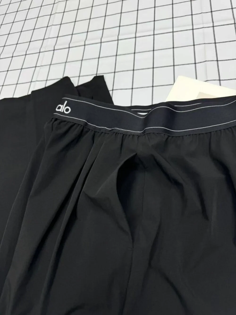 🖤Black ALO Yoga Wide Leg Suit Up Pants (Length:30